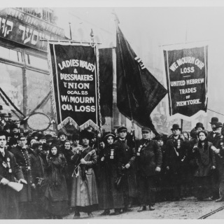 Protest after the Triangle Shirtwaist Fire