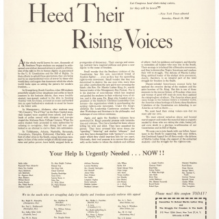 “Heed Their Rising Voices”