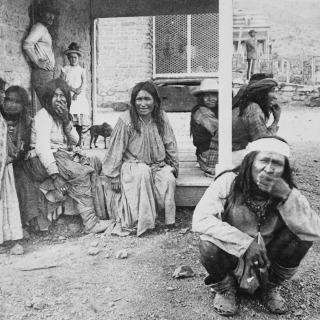 Apache Prisoners at Fort Bowie, Arizona