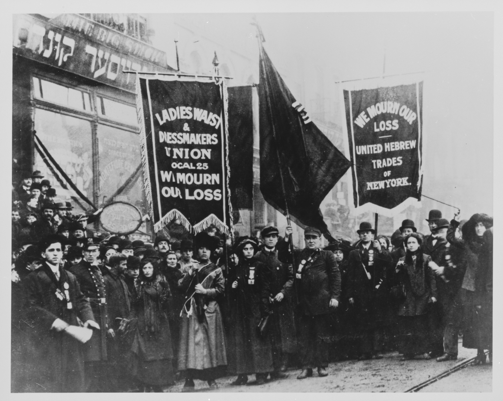 Protest after the Triangle Shirtwaist Fire