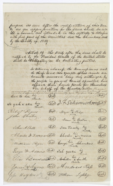 Treaty of New Echota