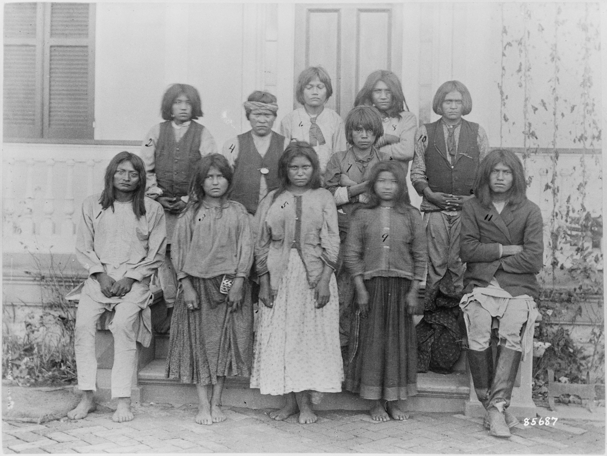 Before Carlisle Indian School Training