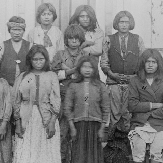 Before Carlisle Indian School Training