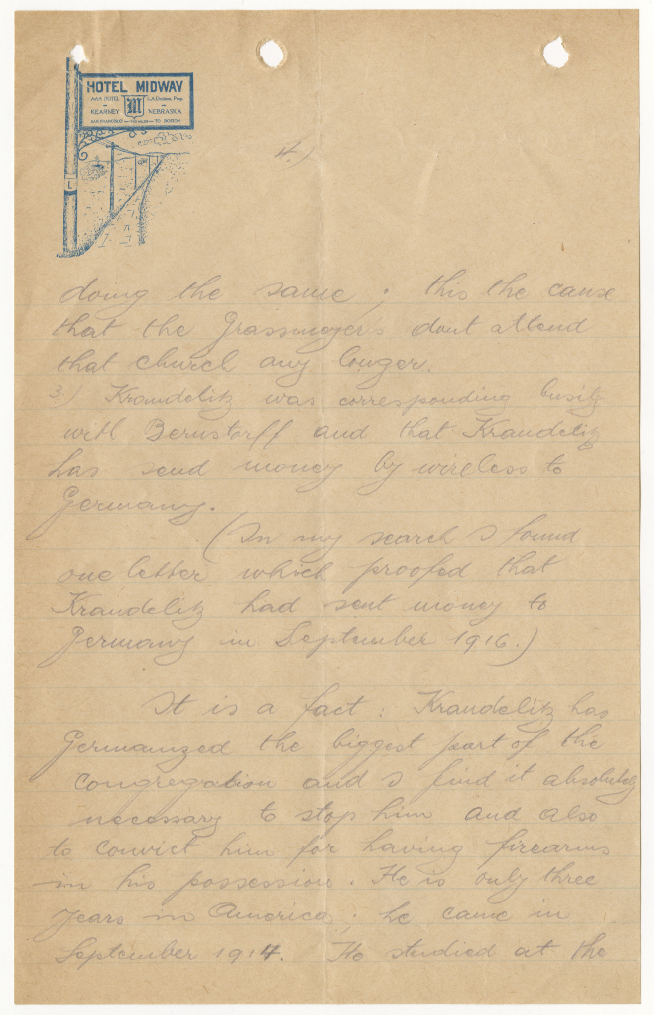 U S Marshal Report 1917 Records Of Rights