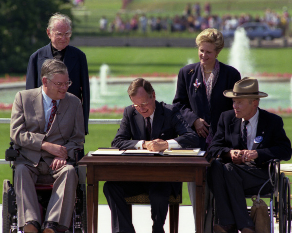 George H.W. Bush Signs the ADA