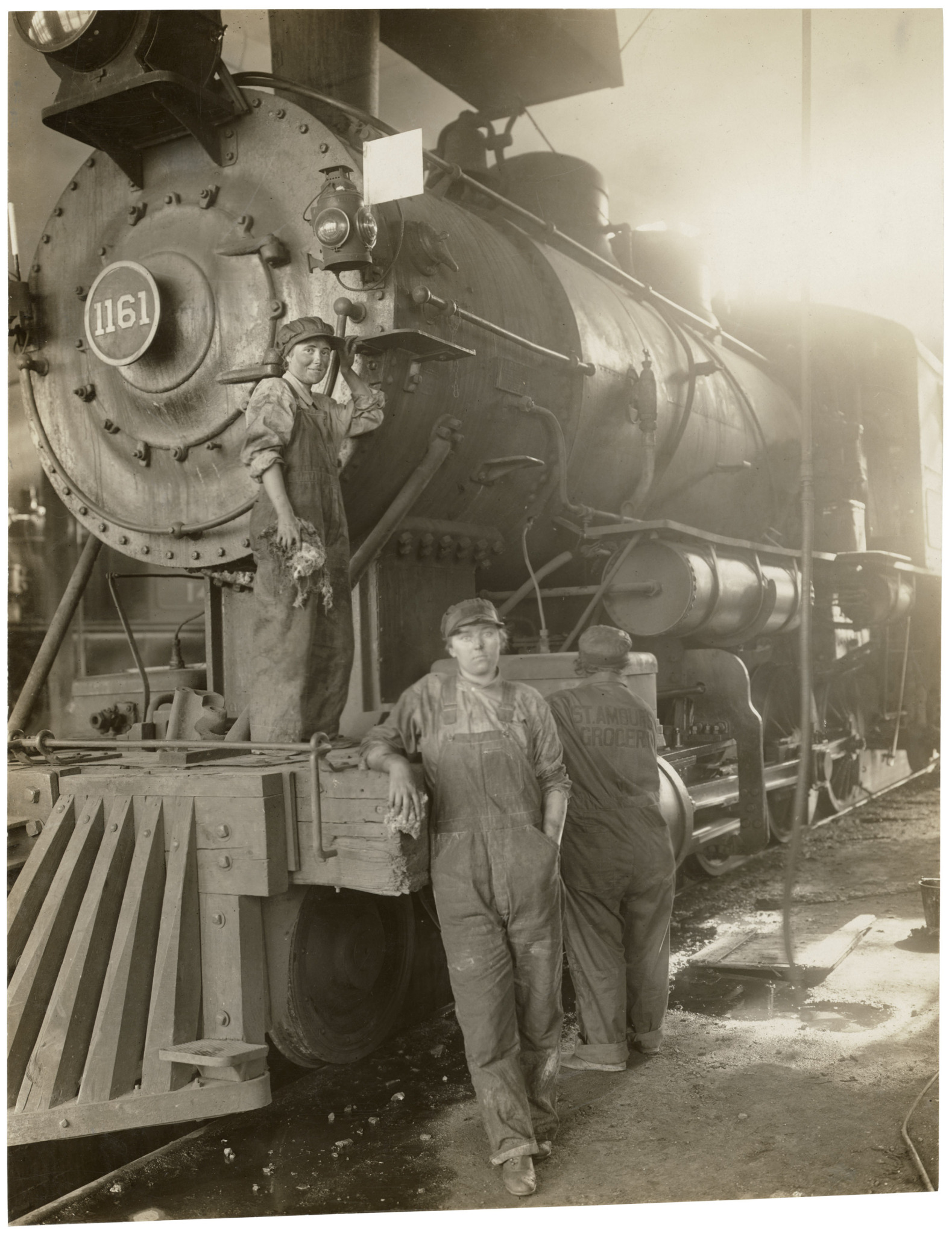 “Working on the Great Northern Railway, Montana”